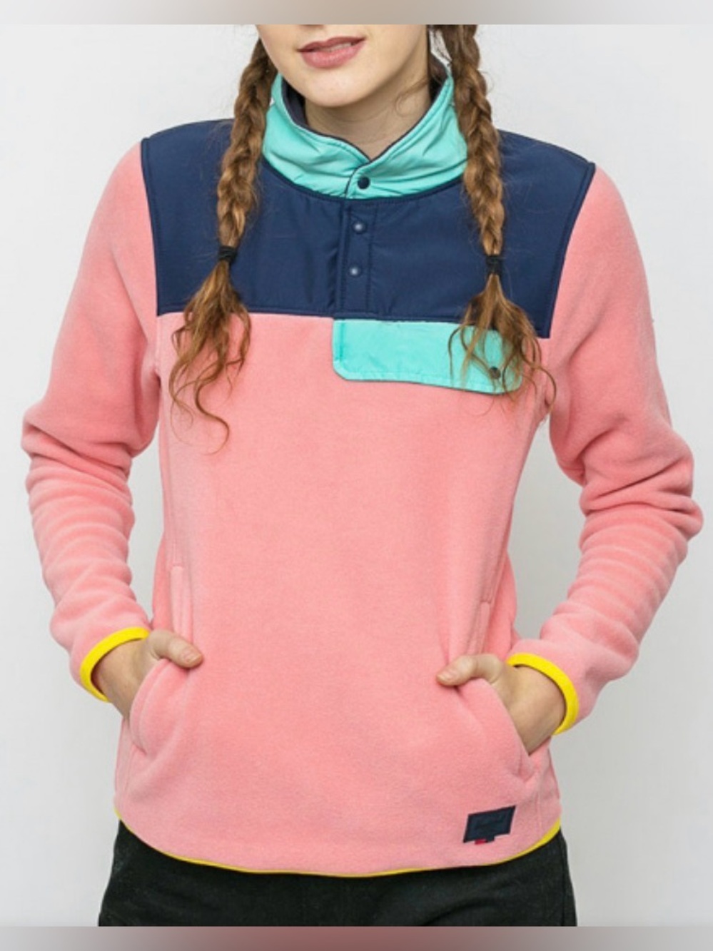 Herschel Supply Girl’s Fleece Pullover, sz XL